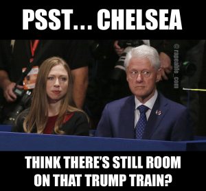 Think there's still room on that Trump Train?