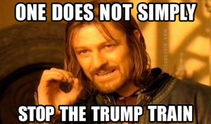 One Does Not Simply Trump Train